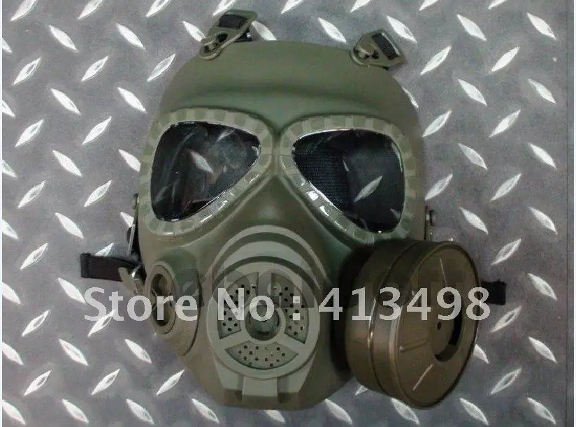 

GEN 4 M04 skull perspiration fog fan GAS mask Face protection/War Game Protective Mask (M04-MK-OD)