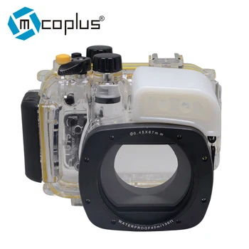 

Mcoplus 40m/130ft Underwater Housing Waterproof Camera Diving Case for Canon PowerShot G15 WP-DC48