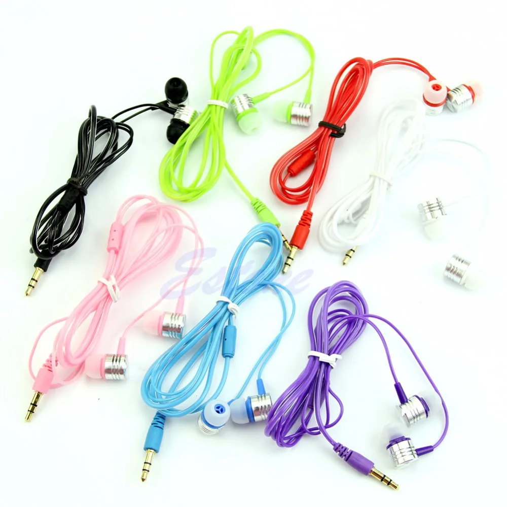 

1PC 3.5mm In-Ear Earbuds Earphone Headset For iPhone for Samsung MP3 for iPod PC Dropshipping