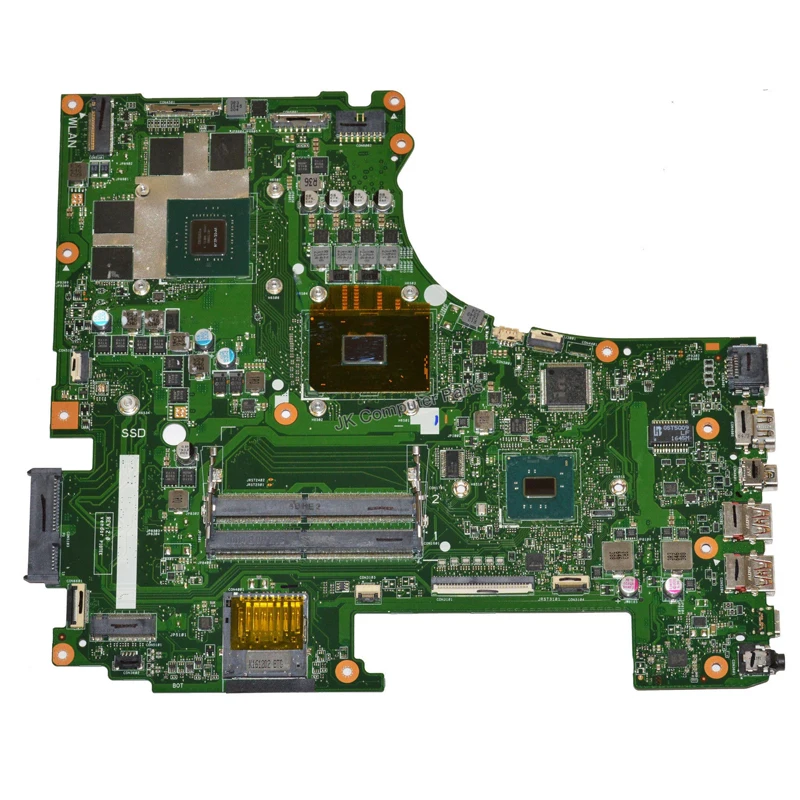  exchange GL753VD motherboard For ASUS GL753VE GL753V GL753 laptop mainboard test OK GTX1050/4GB i5-