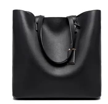 

Joyloading Classic Tote Fashion Crossbody Messenger Bag Women Composite Handbag Solid Color Design