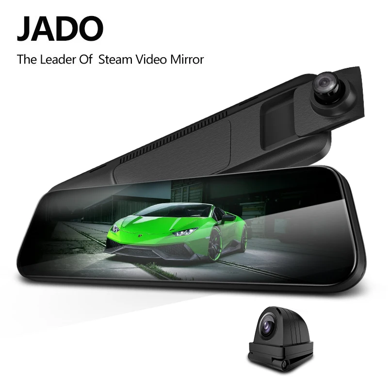 

JADO A650 X3 Stream RearView Mirror Dvr dash Camera avtoregistrator 10 IPS Touch Screen HD 1080P Car Dvr dash cam Night Vision
