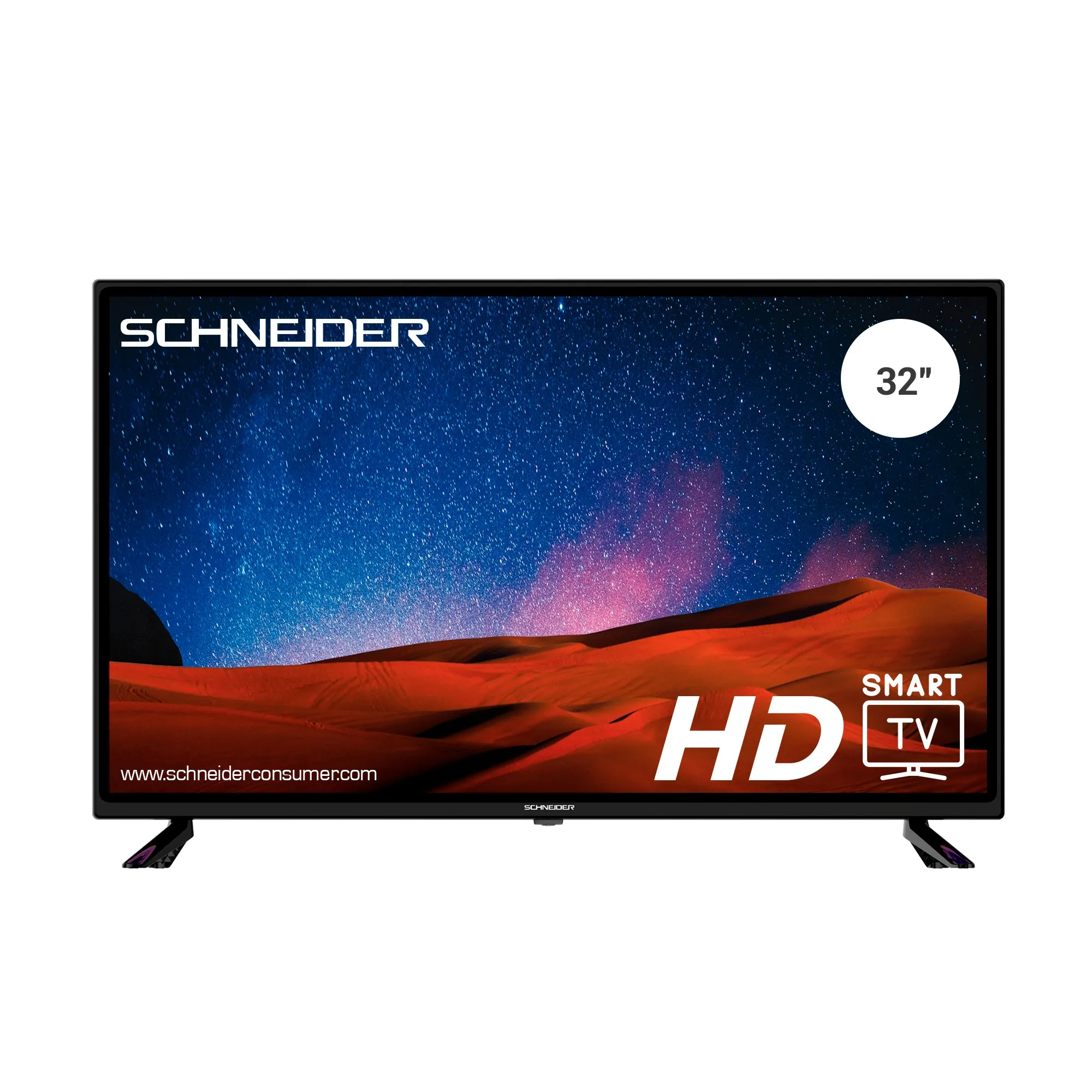 DLED телевизор SMART TV ANDROID 32 ”SC450K черный