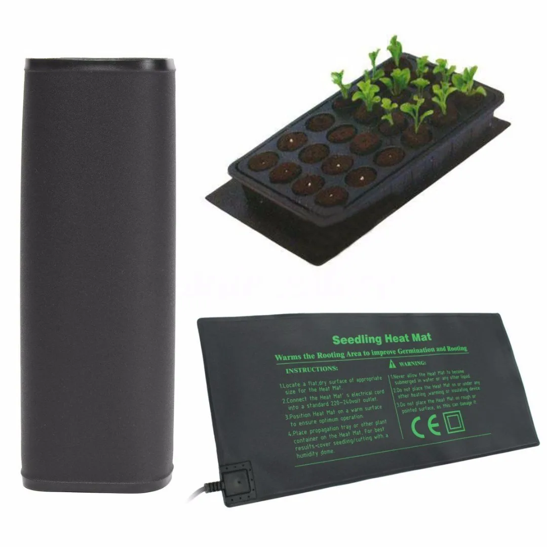 Mayitr Seedling Heat Mat Plant Seed Germination Propagation Clone Starter Pad 52X24cm