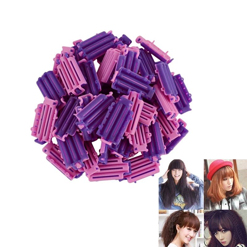 

36pcs Hairdressing Styling Wave Perm Rod Corn Hair Clip Curler Maker DIY modeling Hairdressing Tool #11
