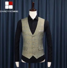 Free Shipping 2015 New Summer font b Men b font Retro Plaid Casual font b Formal