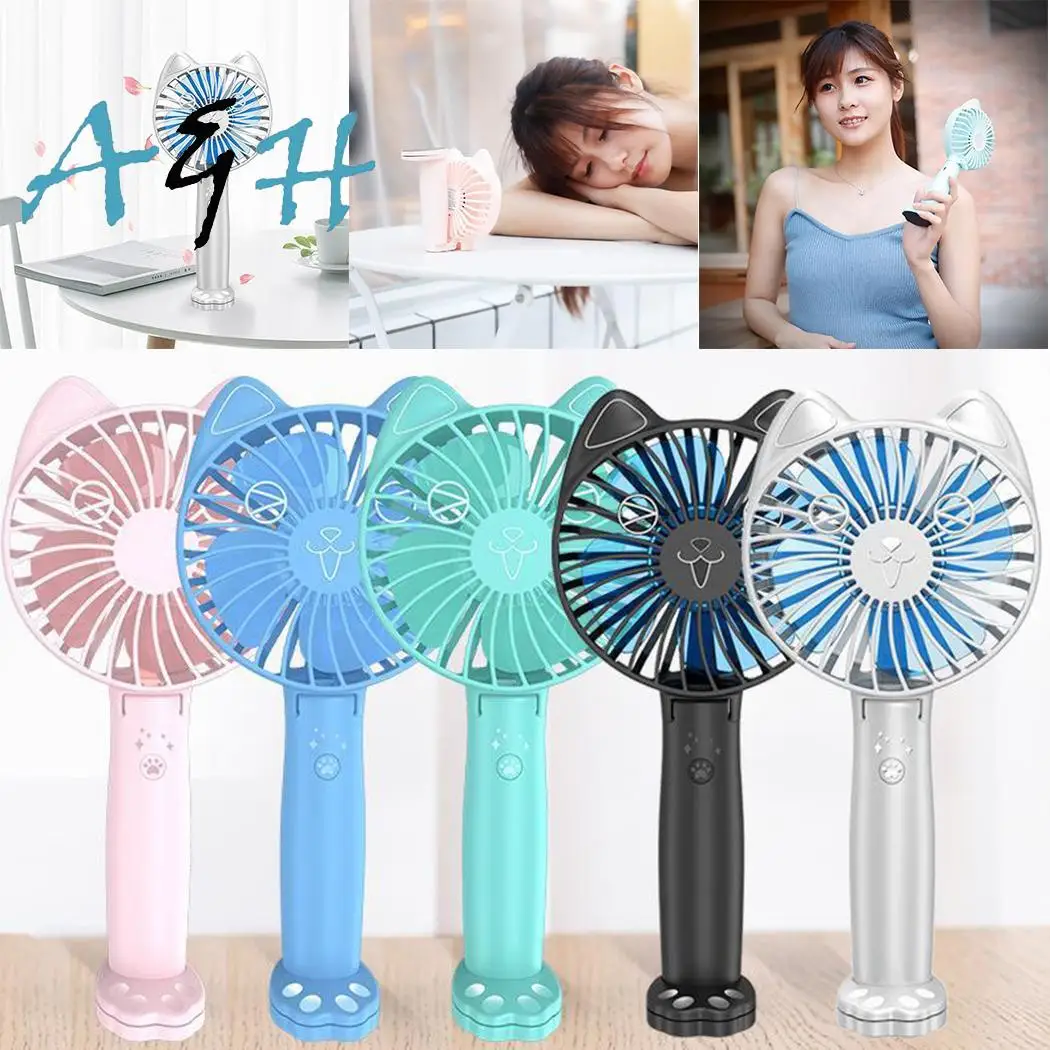 

Creative Mini Fan Home Office Desktop Foldable Adjustable Handheld 20 Home, Office, etc USB Clip Fan No Timing