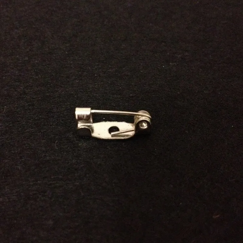 

2000pcs 15mm Safety Lock Back bar Pin DIY brooch base, Dual Brooch Back Base With Safety Pin use for brooch and hair jewelry