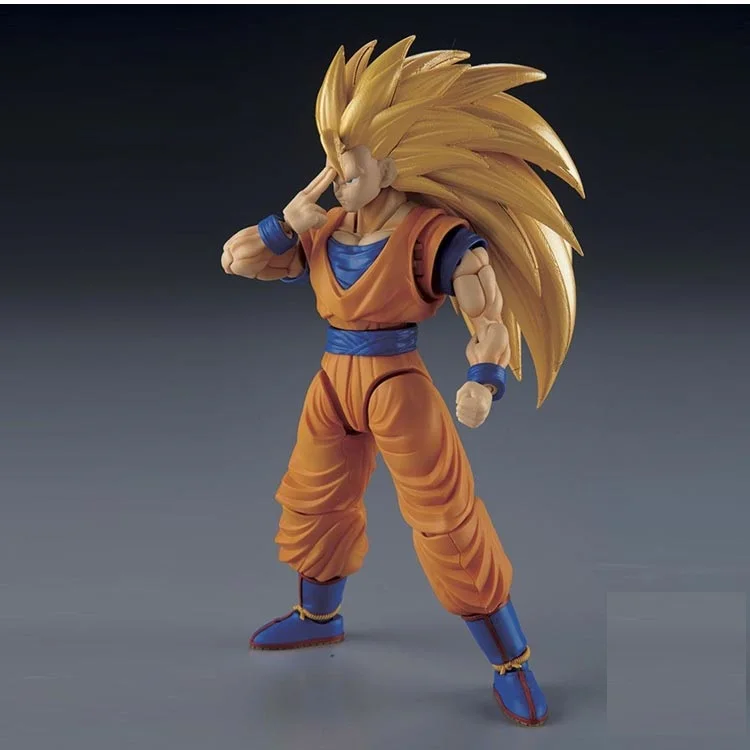 Гандам 1/8 модель Dragon Ball Z Sun Goku супер сайян 3 Freedom detery Armor Unchained мобильный костюм детские игрушки с держателем