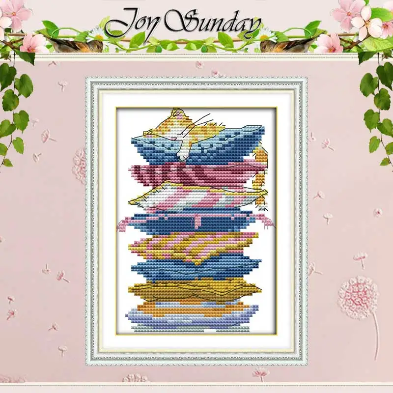 Really comfortable counted Cross Stitch 11CT 14CT Set Wholesale DIY cartoon Cross-stitch Kit Embroidery Needlework | Дом и сад
