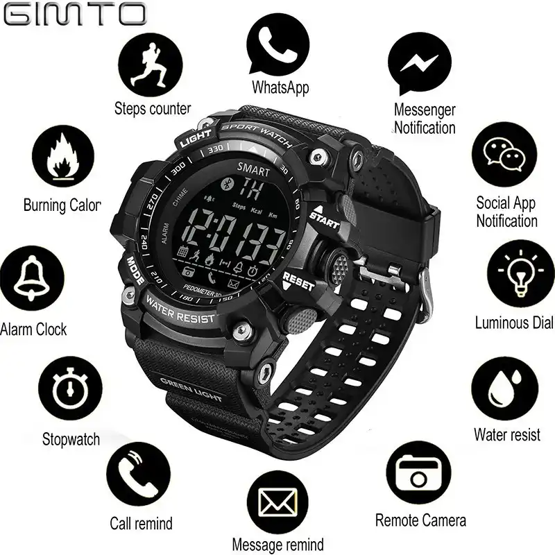 GIMTO Outdoor smart watch sport watch 