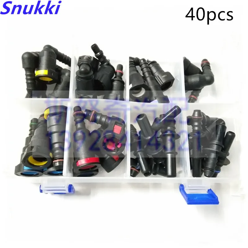 High quality one set Fuel pipe fittings auto Fuel line quick connector