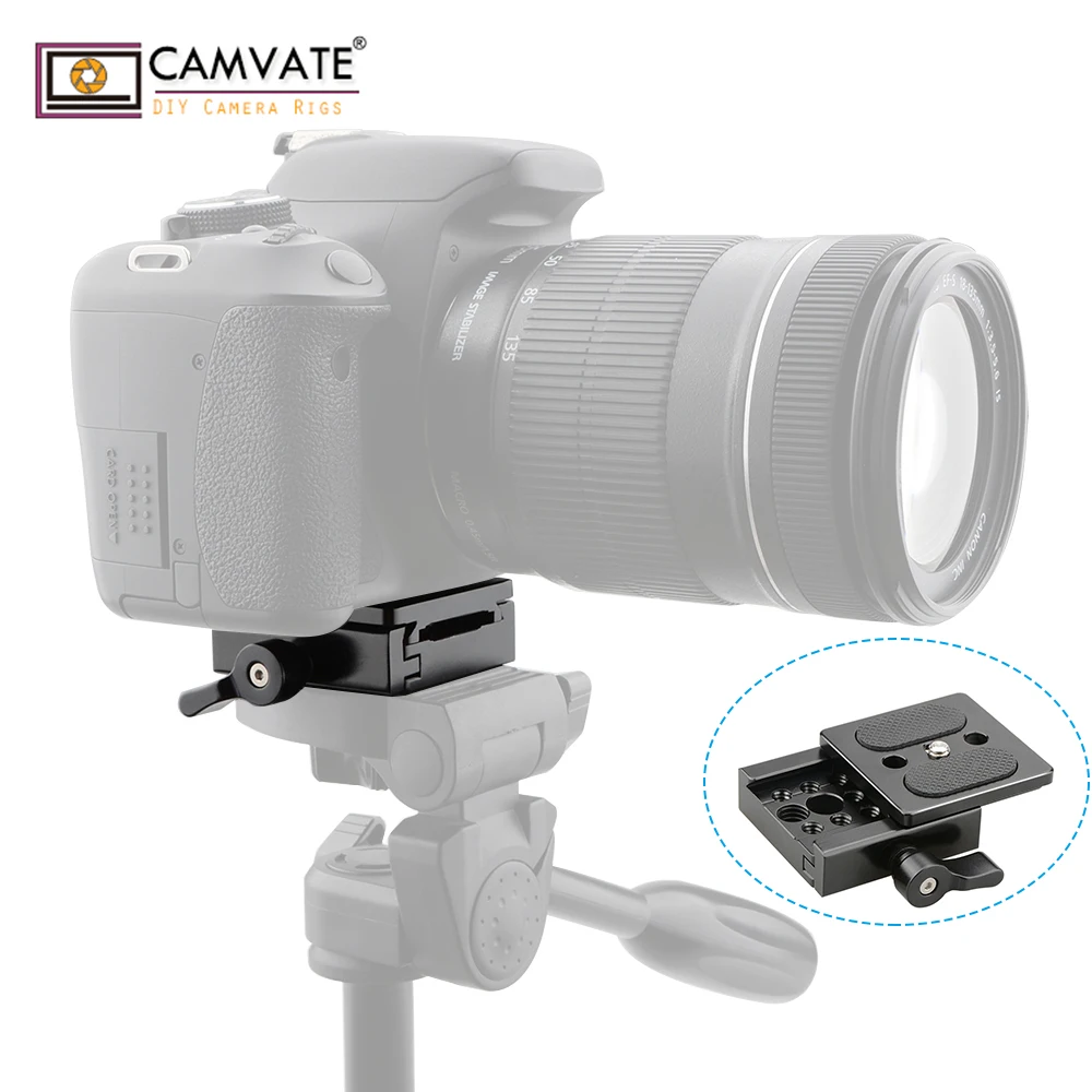 CAMVATE ARCA Style Quick Release Plate QR Clamp(50mm) C1794 camera photography accessories