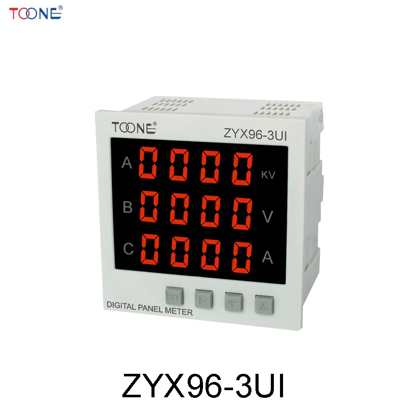 Three Phase Ac Digital Display Intelligent Current And