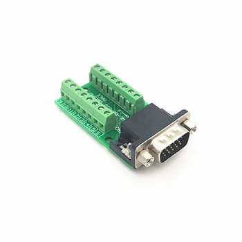 

DB15 Male Breakout Board, D'SUB Header Breakout Board, Terminal Block DSUB Module.