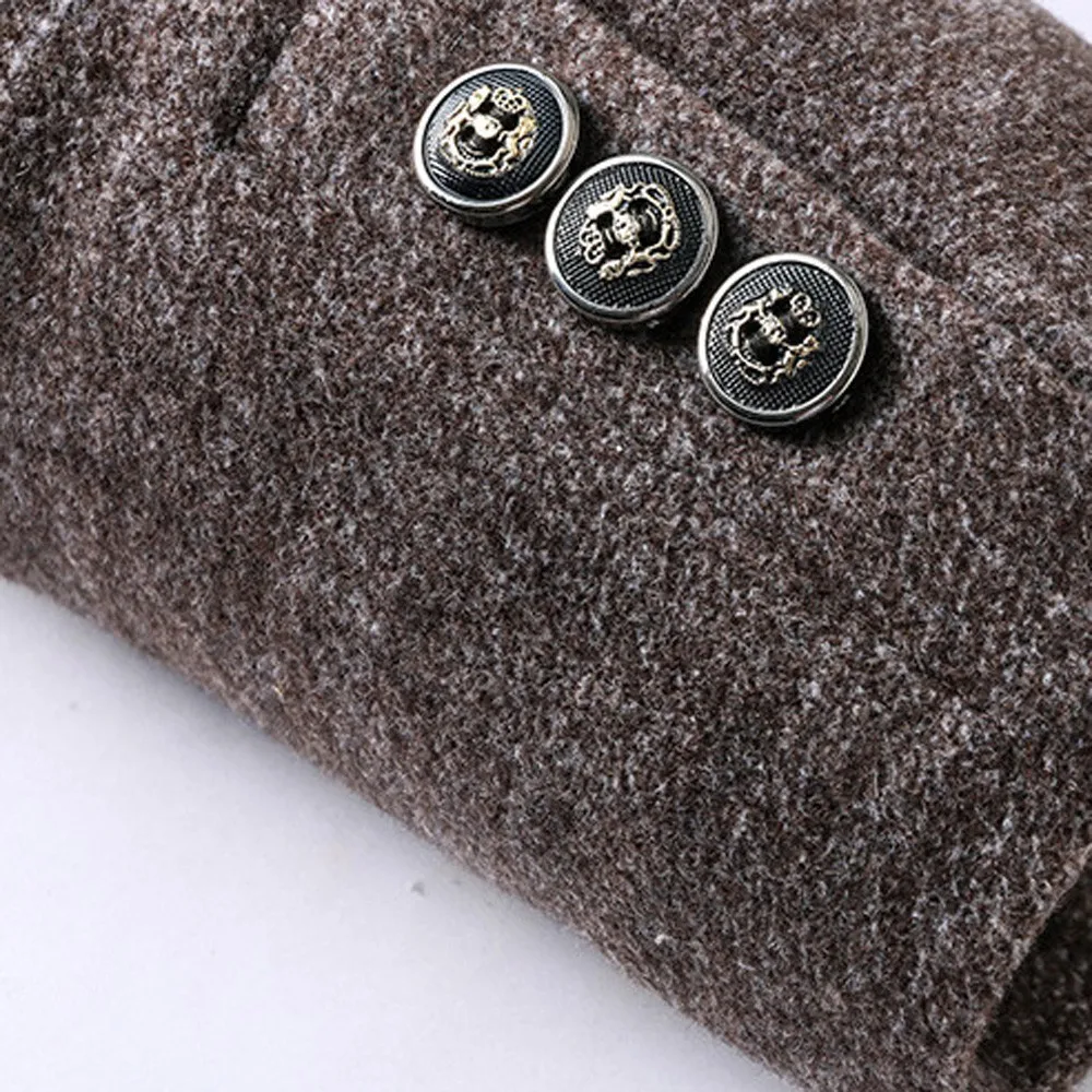 2018 New vetement femme Men's Casual Wool Trench Coat Fashion Business Long Thicken Slim Overcoat Jacket jaqueta masculina 2018 New vetement femme Men's Casual Wool Trench Coat Fashion Business Long Thicken Slim Overcoat Jacket jaqueta masculina