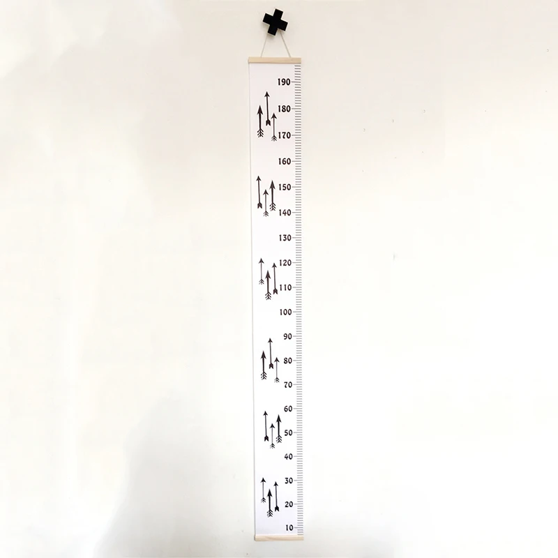 Hot Children Kids Growth Chart Height Ruler Wall Sticker Ruler Growth Chart Wall Decal Height Measurement Sticker Decorative