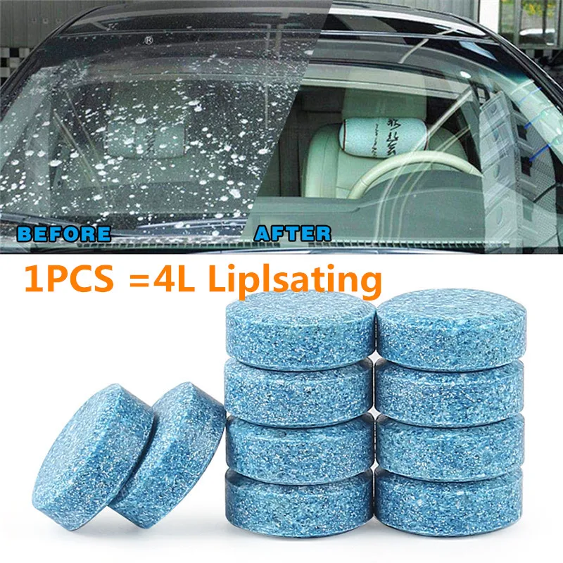 

10pcs Car Windshield Car Accessories Glass Cleaner Car Solid Wiper Fine Wiper Car Auto Window Cleaning 11.23