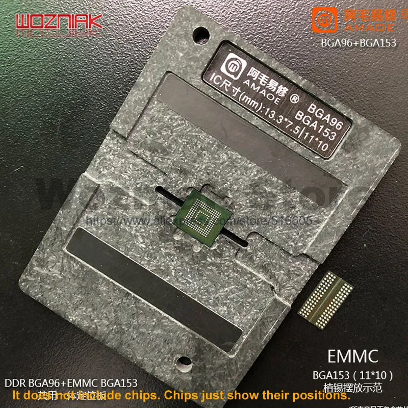 Wozniak DDR статунный завод BGA96 BGA153 Магнитная платформа LCD smart TV 2/3/4/ Chip ремонт стальная