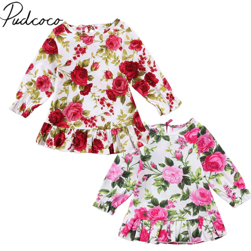 2017 Brand New Infant Toddler nEWBORN Kid Baby Girl Flower Tutu