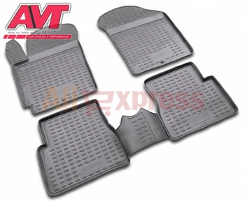 

Floor mats for Kia Picanto 2004-2011 4 pcs rubber rugs non slip rubber interior car styling accessories