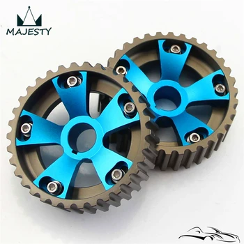 

CAM GEARS Pulley KIT for H*ONDA C**IVIC B16A B16B INTEGRA DC2 2PCS BLUE