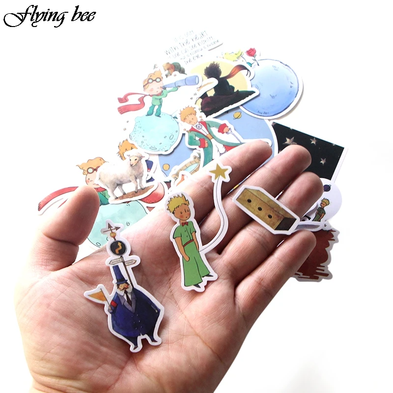 Flyingbee 23 шт Маленький принц мультфильм Стикеры s для детей DIY Чемодан ноутбука скейтборд Car велосипед Водонепроницаемый Стикеры X0023
