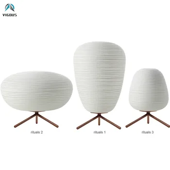 

European Designer Pleated Glass Table Lamp White Frosted Glass E27 Led Desk Lamp for Study Room Led Lamp Lighting Fixtures