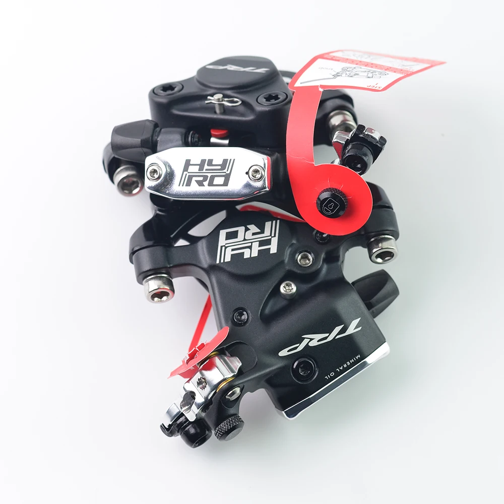 TRP HY/RD Post Mount Cable Actuated Hydraulic Disc Brake Caliper 160mm w/ or w/o Rotor Front / Rear / Set HYRD ROAD black TRP HY/RD Post Mount Cable Actuated Hydraulic Disc Brake Caliper 160mm w/ or w/o Rotor Front / Rear / Set HYRD ROAD black
