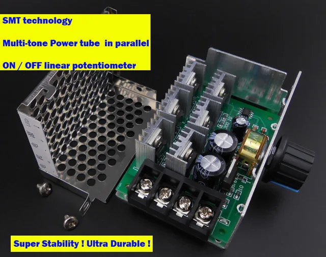 40A High Power DC Motor Speed Controller 12V 24V 36V 48V For Motor