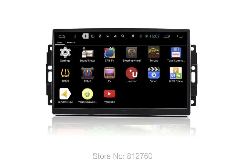 Clearance 9" Quad Core Android 6.0 Car Stereo Audio Head Unit Headunit Autoradio for Chrysler 300C Jeep Dodge Aspen Commander 2004-2008 3