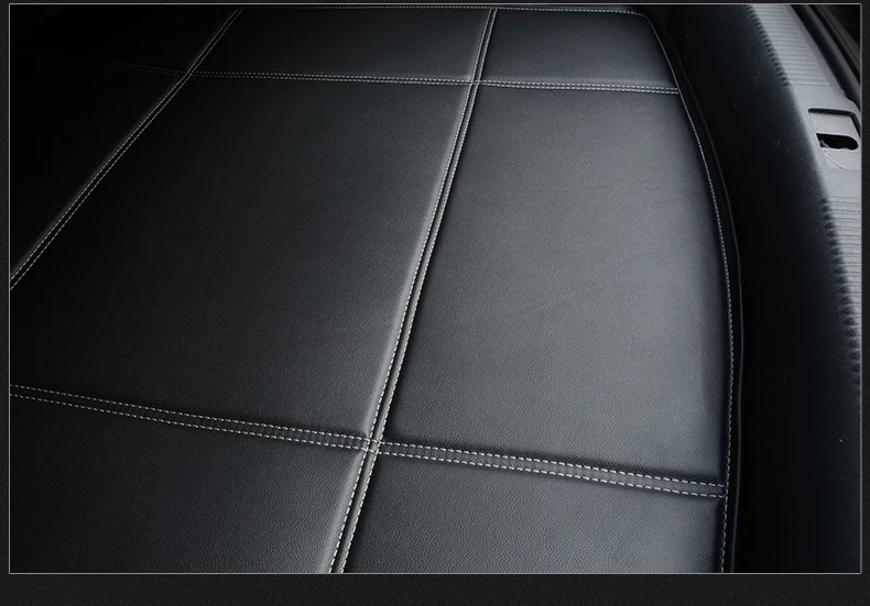 3D водонепроницаемые ковры без запаха Нескользящие износостойкие специальные автомобильные коврики для багажника VolkswagenTiguan Magotan PASSAT Bora CC Golf 7