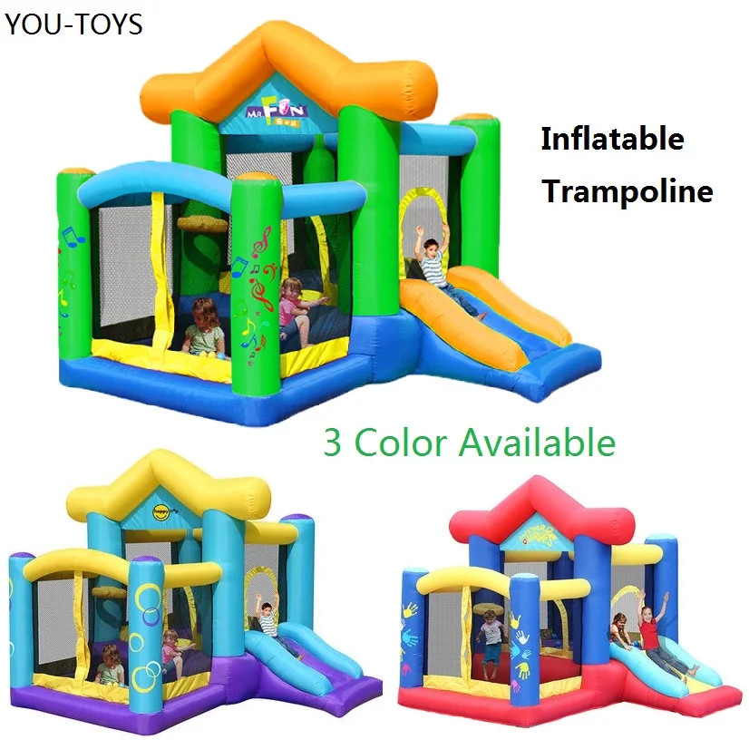 3 color Magic Castle Inflatable Bounce House Inflatable Mighty Bounce