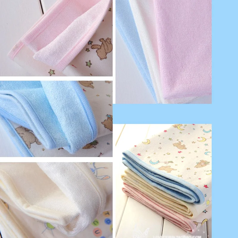 

Bamboo Fiber For Baby Infants Reusable Waterproof Urine Mat Cover Changing Pad Large Changing Pads & Covers 70*118cm