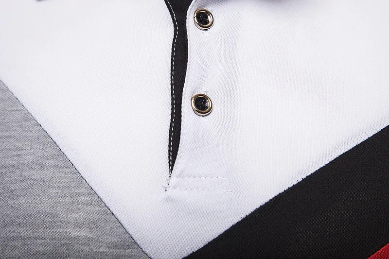 Лето стиль Повседневный стиль четырехцветный, с вышитым рисунком свободного типа ou двор лацканы с коротким рукавом мужские поло P0053