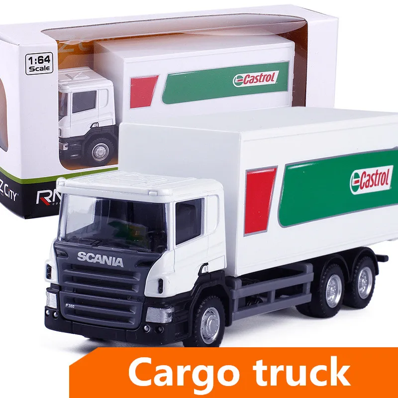 164 alloy construction vehicles,high simulation cargo truck,Inertial taxiing toys,children