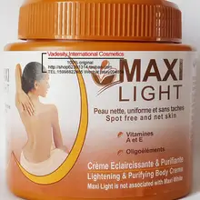 Maxi light Осветляющий очищающий крем для тела 330 мл