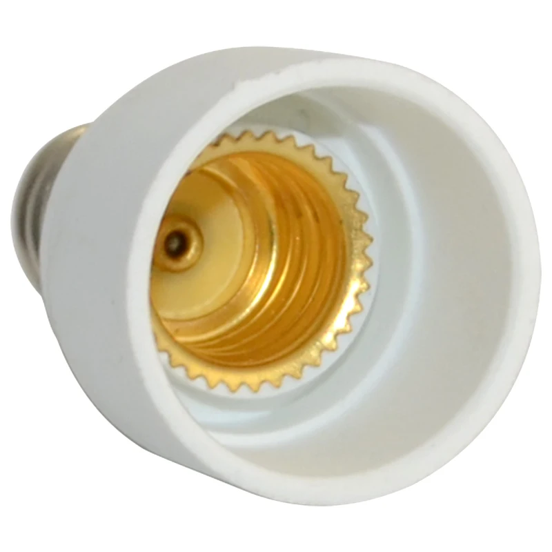 E14 to E14 Screw Cap Copper Ring Pendant Transfer Switch Lamp Holder