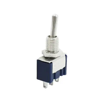 DHL/EMS 50*6A/125VAC 3A/250VAC 3-Pin SPDT On/On 2 Position Latching Mini Toggle Switch | Инструменты