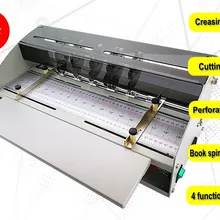 470 мм Электрический бумажный резец перфоратор машина с книжным корешком складные модули многофункциональные