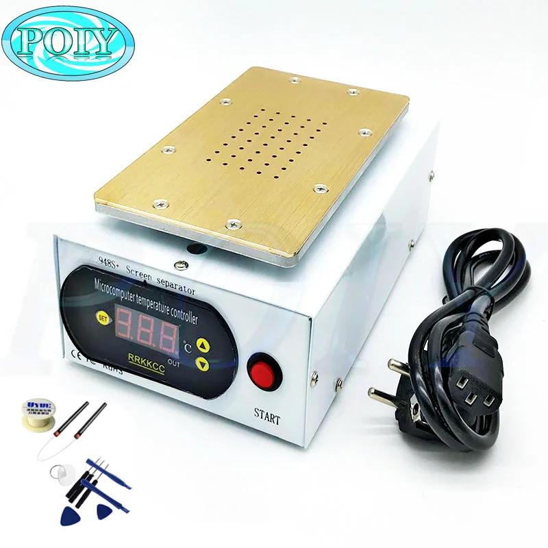 

Hot Sale LCD Separator Build-In Vaccum Pump Touch Screen Separating Machine For IPhone SAMSUNG Touch Screen Glass Max 7 inches