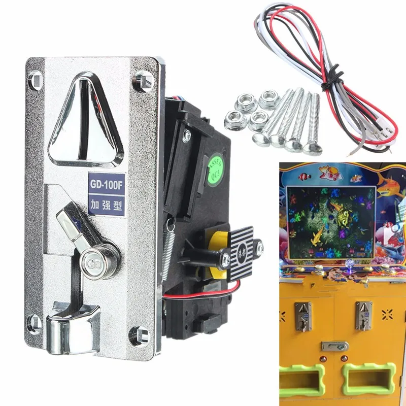 Plastic Electronic Advanced Front Entry CPU Multi Coin acceptors ...