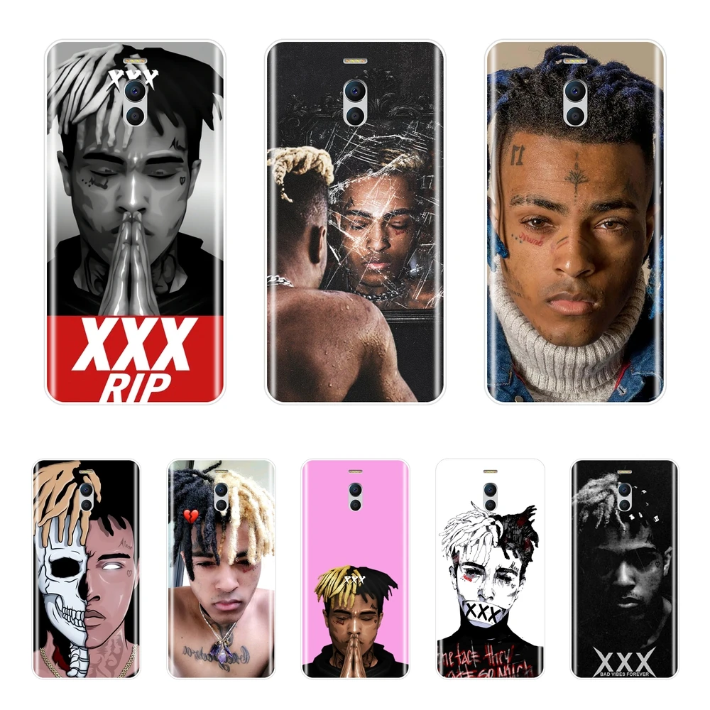 

Phone Case For Meizu M2 M3 M3S M5 M5C M5S M6 M6S M6T Soft Silicone Xxxtentacion Rapper Back Cover For Meizu M6 M5 M3 M2 Note