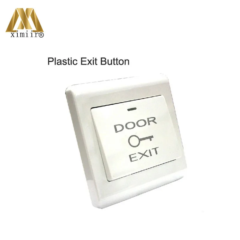 

10PCS/lot E17B plastic exit button plastic swith for single door access control system