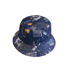 Хлопковая двухсторонняя Рыбацкая шляпа модная шапочка для бассейна с звездным узором Летняя женская кепка с покрывалом Солнцезащитная УФ шторка защита