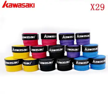 

10 pcs/lot Top Quality Kawasaki Badminton Overgrip X28 X29 Thin Type Grips Rackets Grips Hand Glue Overgrips