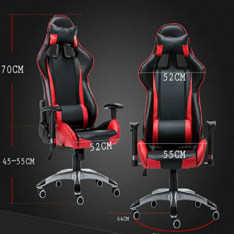 Ergonomic Reclining Gaming Computer Chair Swivel Lying Lifting Adjustable Colorful bureaustoel ergo