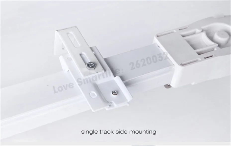 1M Xiaomi Super Silent Electric Curtain Track for Mijia Aqara Motor,Automatic Curtain Rail System,Ceiling Instal,Double Open-5