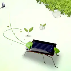 Солнечная Bionic Grasshopper новая необычная сложная Головоломка Детские игрушки Изучение и образование игрушки маленькие игрушки
