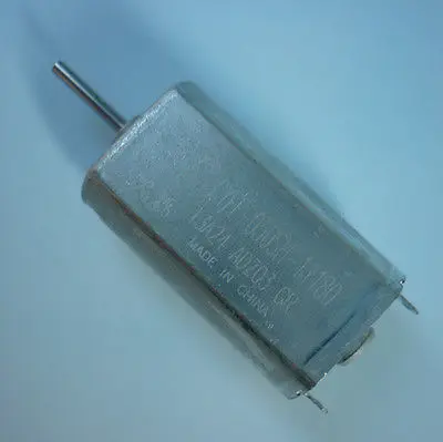 

FF-050-SH 1.5mm Shaft 29x15.5x12mm DC 9V 18000 RPM Model aircraft razor motor